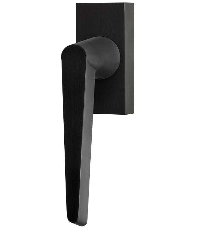 Draaikiepgarnituur CONE OH102DK PVD mat zwart