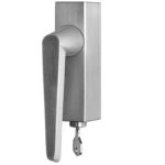 Draaikiepgarnituur CONE OH102DKLOCK mat rvs