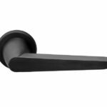 Deurkruk CONE OH101-G op rozet PVD mat zwart