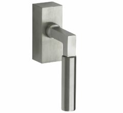 SKG3 Draaikiepgarnituur afsluitbaar Bauhaus mat nikkel ongelakt