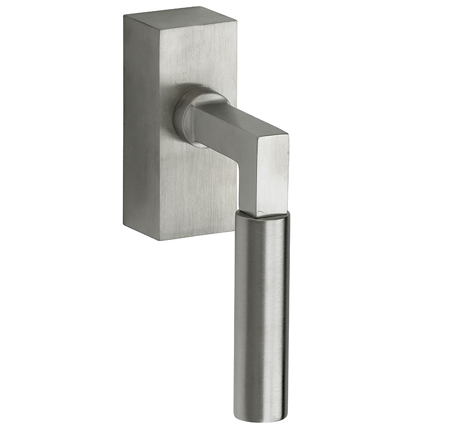 SKG3 Draaikiepgarnituur afsluitbaar Bauhaus mat nikkel ongelakt