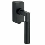 SKG2 Draaikiepgarnituur afsluitbaar Bauhaus mat zwart