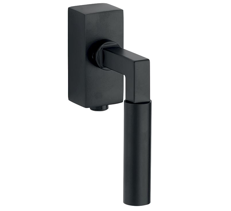 SKG2 Draaikiepgarnituur afsluitbaar Bauhaus mat zwart