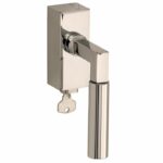 SKG2 Draaikiepgarnituur afsluitbaar Bauhaus glans nikkel