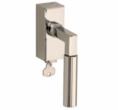 SKG2 Draaikiepgarnituur afsluitbaar Bauhaus glans nikkel