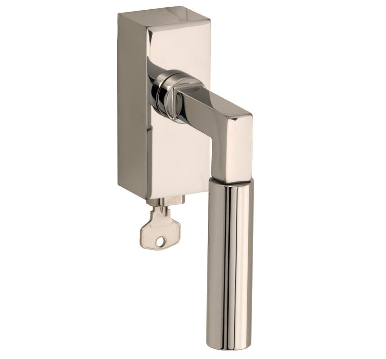 SKG2 Draaikiepgarnituur afsluitbaar Bauhaus glans nikkel