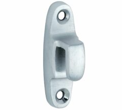 Sluithaak tbv raamboom ovaal mat chroom