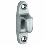 Sluithaak tbv raamboom ovaal glans chroom