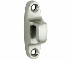 Sluithaak tbv raamboom ovaal mat nikkel ongelakt