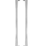 Set deurgrepen CONE OH400PA mat rvs