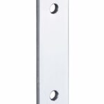 Vulplaat tbv raamsluiting 3 mm rechthoekig glans chroom