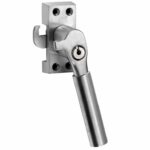 SKG Raamsluiting Met Sluitplaat Rechts Bauhaus mat nikkel ongelakt