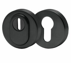 SKG3 Nova veiligheidsrozet rond met kerntrekbeveiliging zwart