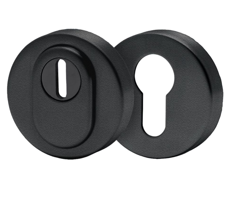 SKG3 Nova veiligheidsrozet rond met kerntrekbeveiliging zwart