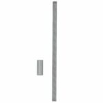 Koppelstuk en bout M4 tbv verlenging patentbouten