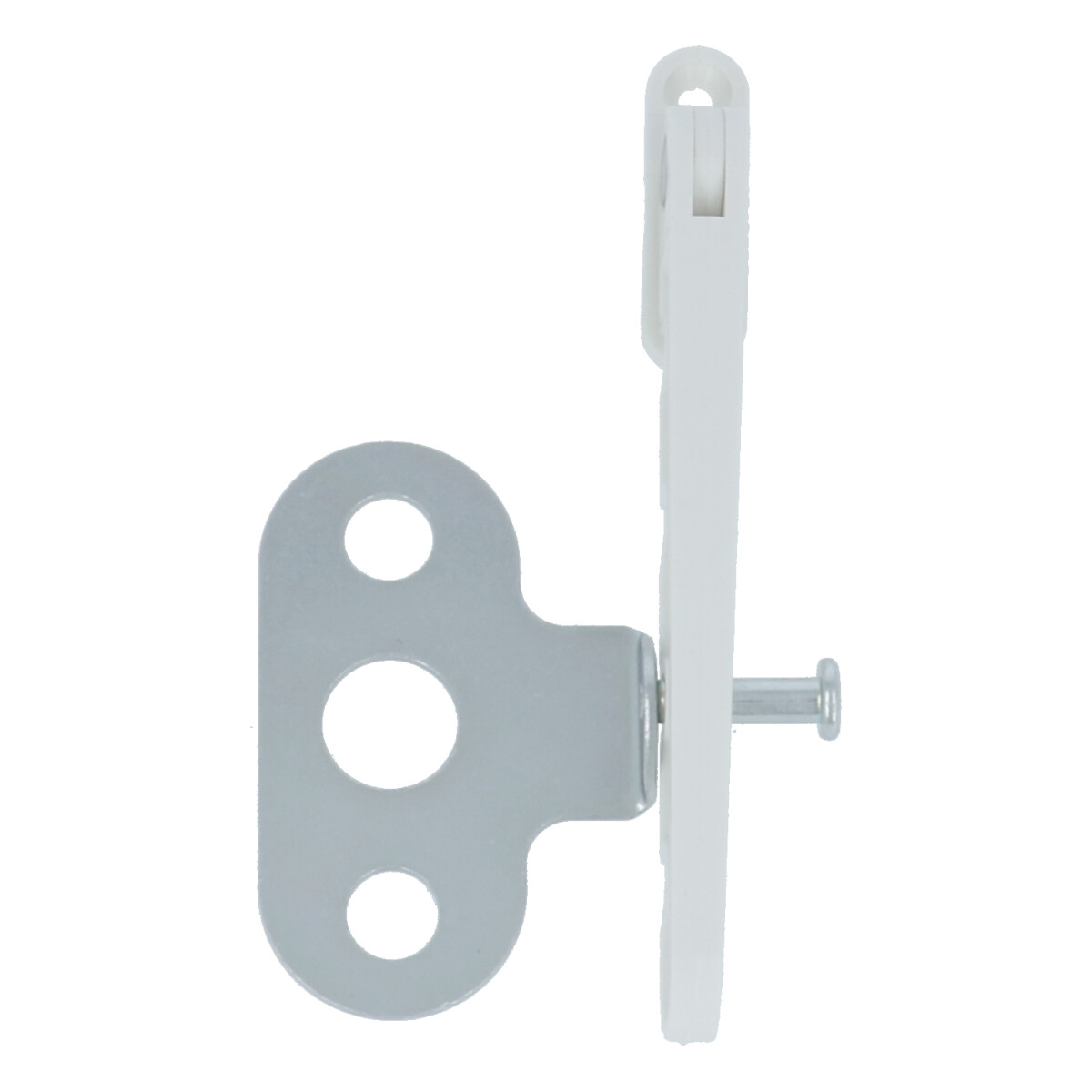 Raamuitzetter kunststof wit 105 mm met 4 standen - Afbeelding 2