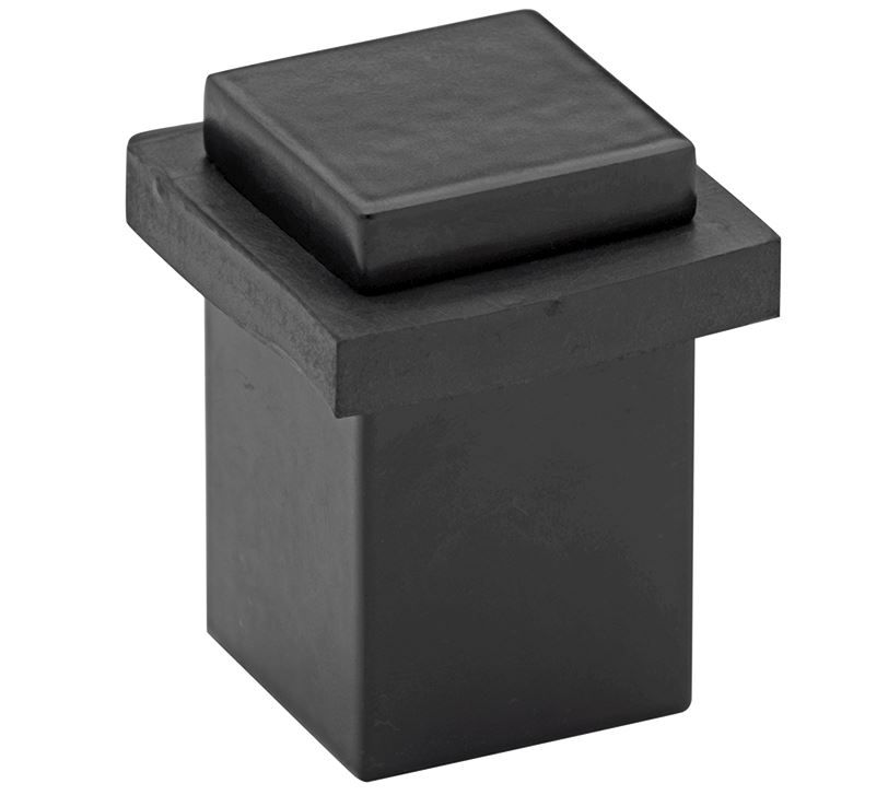 Deurstopper Vierkant mat zwart