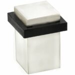 Deurstopper Vierkant glans nikkel