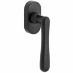 Draaikiepgarnituur Linea/Elegant mat zwart