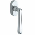 Draaikiepgarnituur Linea/Elegant glans chroom