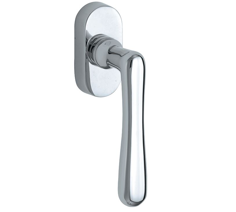 Draaikiepgarnituur Linea/Elegant glans chroom