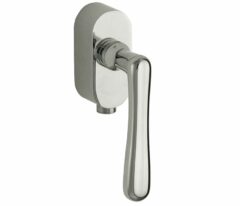 SKG2 Draaikiepgarnituur afsluitbaar Linea/Elegant glans nikkel