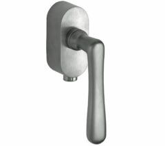 SKG2 Draaikiepgarnituur afsluitbaar Linea/Elegant mat nikkel ongelakt