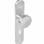 Knopschild verdekt Rond SL56 mm RVS