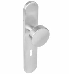 Knopschild verdekt Rond SL56 mm RVS