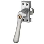 SKG Raamsluiting Met Sluitplaat Links Linea mat chroom