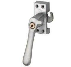 SKG Raamsluiting Met Sluitplaat Links Linea mat chroom