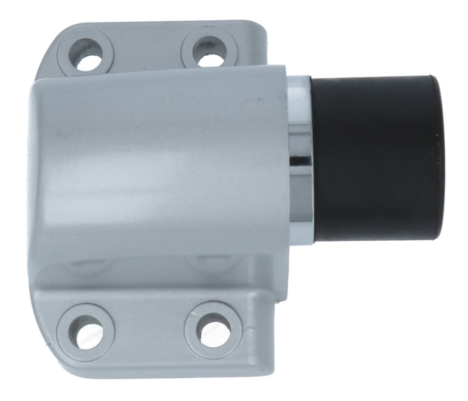 Deurstopper vloermodel met stootbuffer Zamac