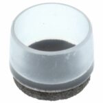 Omsteekdop PVC ⌀25 mm Naturel + Vilt