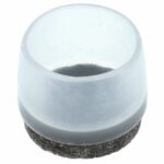 Omsteekdop PVC ⌀22 mm Naturel + Vilt