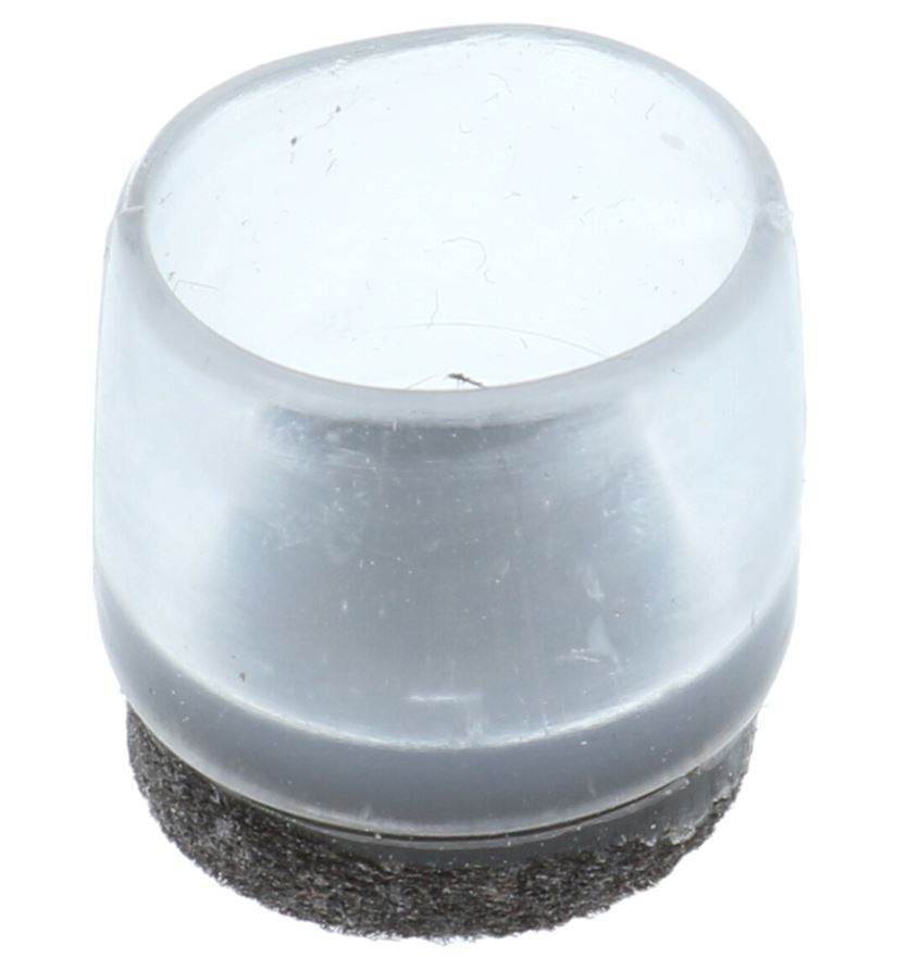 Omsteekdop PVC ⌀18 mm Naturel + Vilt