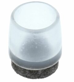 Omsteekdop PVC ⌀14 mm Naturel + Vilt