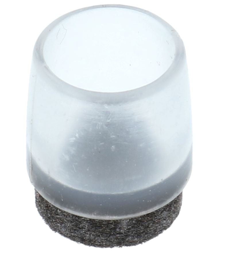 Omsteekdop PVC ⌀14 mm Naturel + Vilt