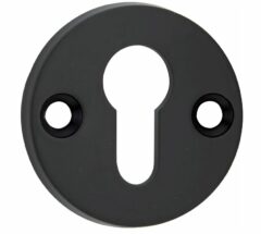 SKG3 cilinderrozet binnen Elegant mat zwart