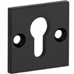 SKG3 cilinderrozet binnen Bauhaus mat zwart