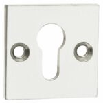 SKG3 cilinderrozet binnen Bauhaus mat nikkel ongelakt