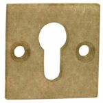 SKG3 cilinderrozet binnen Bauhaus messing antiek