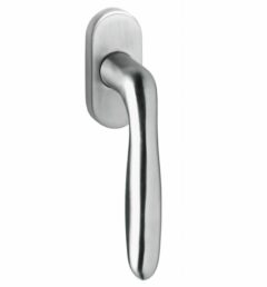 Intersteel raamkruk Jupiter op rozet rvs