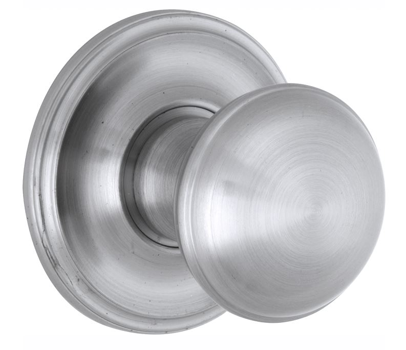 Voordeurknop Paddenstoel 60mm mat chroom