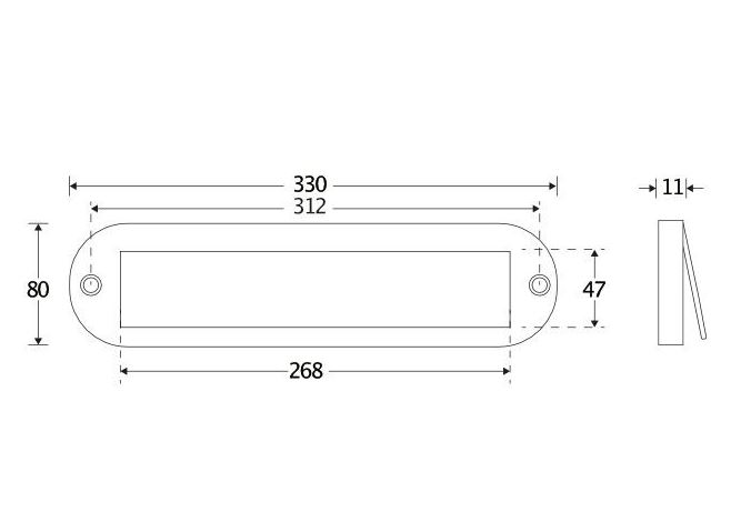Tochtklep ovaal Mi Satori glans nikkel