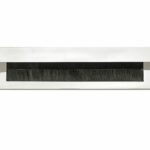 Tochtklep rechthoekig Mi Satori glans nikkel