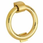 Deurklopper Anello messing ongelakt