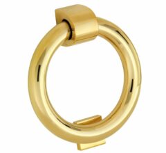 Deurklopper Anello messing ongelakt