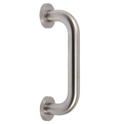 Deurgreep Rond 200 mm Mat RVS