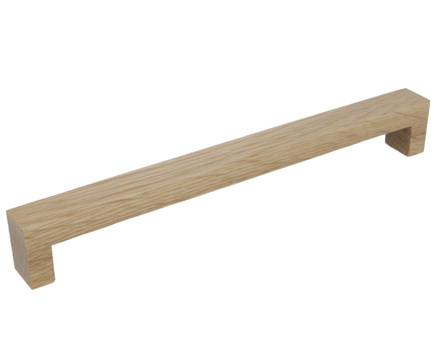 Greep Bench Recht Eiken gelakt 224 mm