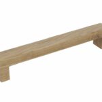 Greep Bench Recht Eiken gelakt 160 mm